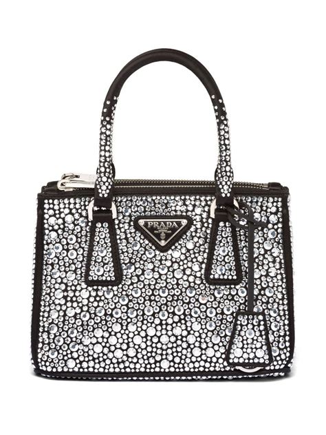 prada satin crystal mini bag|prada crystal embellished bag.